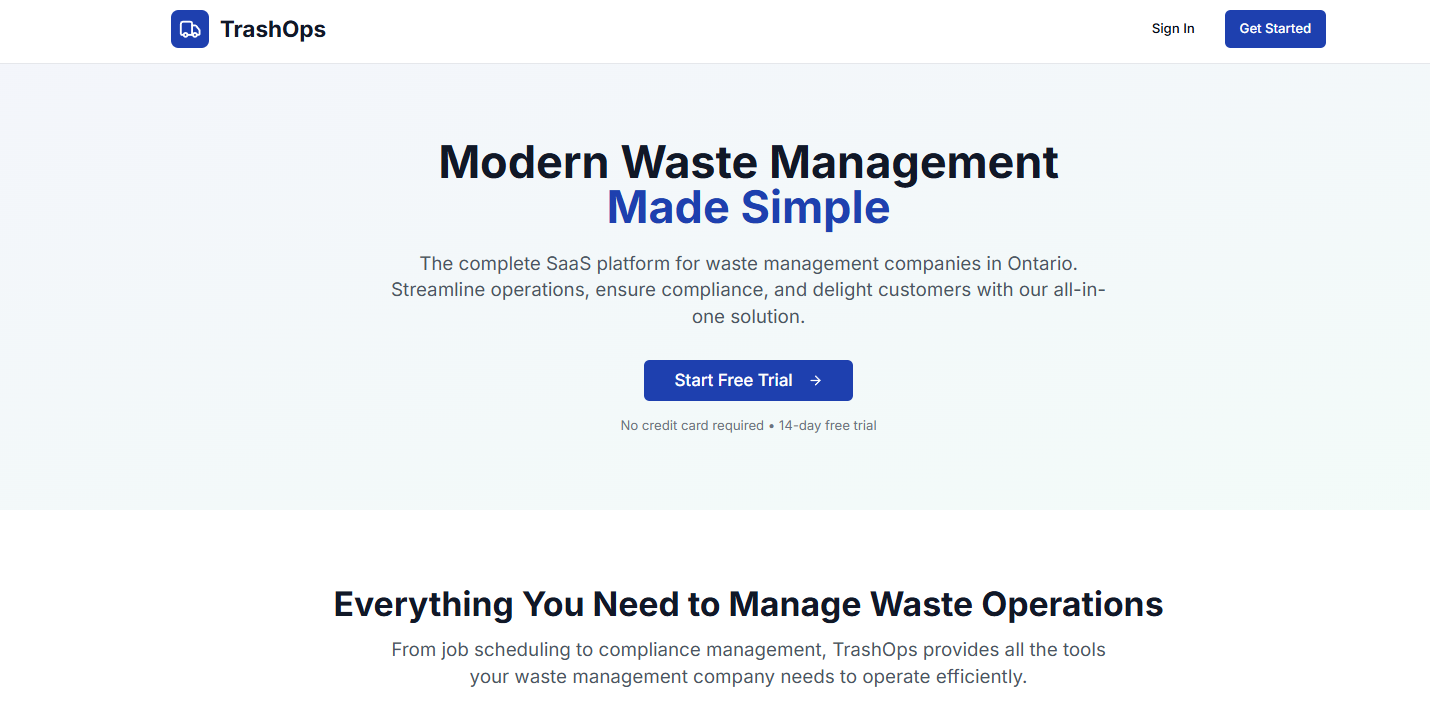 Automated Waste Management